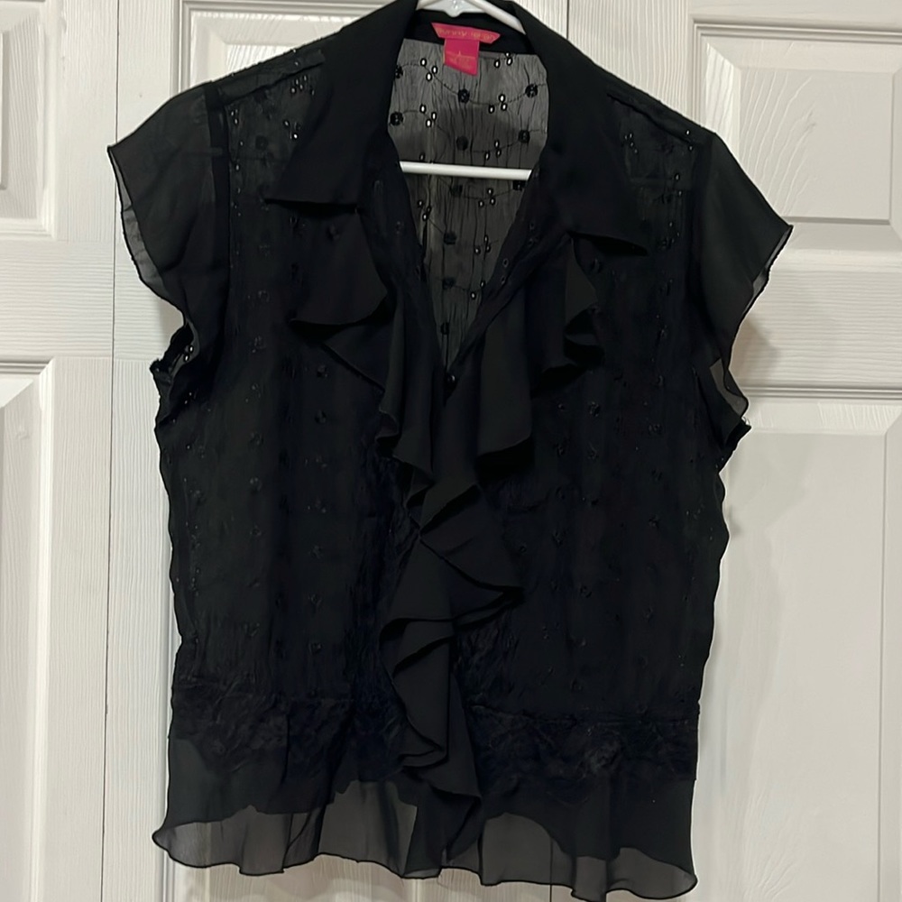 Sunny Leigh blouse size large
